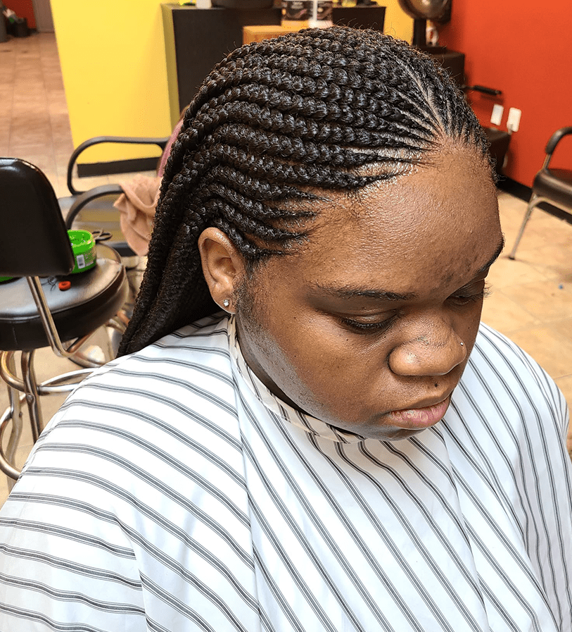 Woman At The Salon