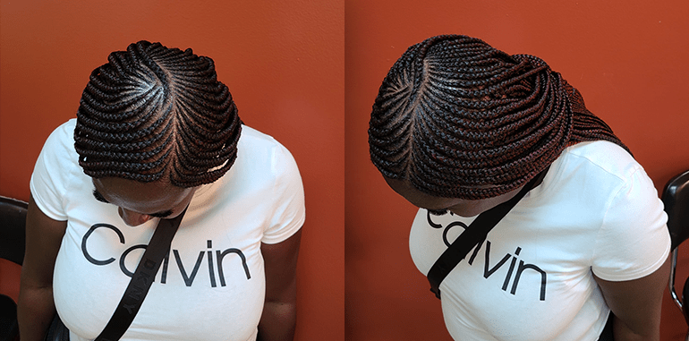 Cornrow Styled Hair Cornrow Styled Hair